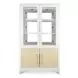 Miramar Sand and Stark White Extendable Rectangular Dining Room Set