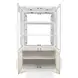 Miramar Sand and Stark White Extendable Rectangular Dining Room Set