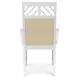 Miramar Sand and Stark White Extendable Rectangular Dining Room Set