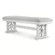 Miramar Sand and Stark White Extendable Rectangular Dining Room Set