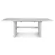 Miramar Sand and Stark White Extendable Rectangular Dining Room Set