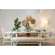 Miramar Sand and Stark White Extendable Rectangular Dining Room Set