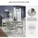 Montelaine Antique White Extendable Dining Table