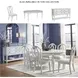Montelaine Antique White Extendable Dining Table