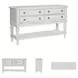 Montelaine Antique White Server