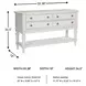 Montelaine Antique White Server