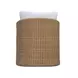 Axel Blue Performance Fabric Upholstered Outdoor Accent Chair