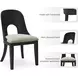 Rowanbeck Gray Upholstered Side Chair Set Of 2