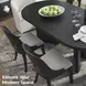 Rowanbeck Gray Upholstered Side Chair Set Of 2