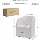 Rowanbeck Ivory Upholstered Arm Chair Set Of 2
