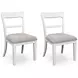 Chadworth White Round Dining Room Set