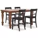 Chadworth Brown 66" Rectangular Counter Height Dining Table