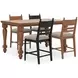 Chadworth Brown 66" Rectangular Counter Height Dining Table