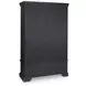 Chadworth Black and Brown 2 Glass Door Curio Cabinet