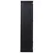 Chadworth Black and Brown 2 Glass Door Curio Cabinet