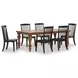 Chadworth Brown 86" Rectangular Dining Table
