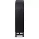 Chadworth Black and Brown 2 Glass Door Display Cabinet