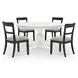 Chadworth White 60" Round Dining Table