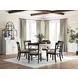 Chadworth White 60" Round Dining Table