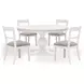 Chadworth White 60" Round Dining Table