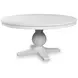 Chadworth White 60" Round Dining Table