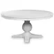 Chadworth White 60" Round Dining Table