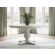 Chadworth White 60" Round Dining Table