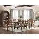 Chadworth Brown and Gray Upholstered Side Chair Set of 2