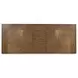 Chadworth Brown and Black 98" Extendable Rectangular Dining Table