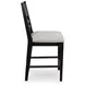 Chadworth Cream and Black Upholstered Bar Stool Set of 2