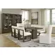 Darimore Off White Performance Fabric Upholstered Dining Side Chair Set of 2