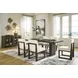 Darimore Off White Performance Fabric Upholstered Dining Side Chair Set of 2
