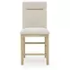 Drovlayne Light Brown Rectangular Counter Height Dining Room Set