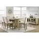 Drovlayne Light Brown Rectangular Counter Height Dining Room Set