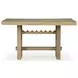 Drovlayne Light Brown Rectangular Counter Height Dining Room Set