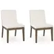 Marxmore Beige Upholstered Dining Side Chair Set of 2