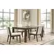 Marxmore Brown Extendable Rectangular Dining Room Set
