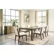 Marxmore Brown Extendable Rectangular Dining Room Set