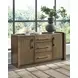 Marxmore Brown 2 Door Server