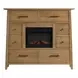 Jackson Brown Upholstered Panel Bedroom Set