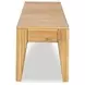 Outdoor Complements Brown Drift Accent Bench