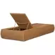 Outdoor Complements Brown Wade Poolside 37" Reclining Chaise