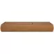 Outdoor Complements Brown Wade Poolside 37" Reclining Chaise