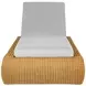Outdoor Complements Brown Wade Poolside 37" Reclining Chaise