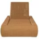 Outdoor Complements Brown Wade Poolside 37" Reclining Chaise