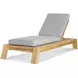 Outdoor Complements Brown Solera Poolside 35" Reclining Chaise