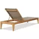 Outdoor Complements Brown Veluna Poolside 25" Reclining Chaise