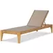 Outdoor Complements Brown Veluna Poolside 25" Reclining Chaise