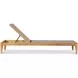 Outdoor Complements Brown Veluna Poolside 25" Reclining Chaise