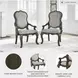 Maylee Gray Arm Chair Set Of 2
